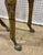 Late 20th Century 54” Vintage Large Heavy Brass Detailed Giraffe Sculpture For Sale - Image 9 of 9
