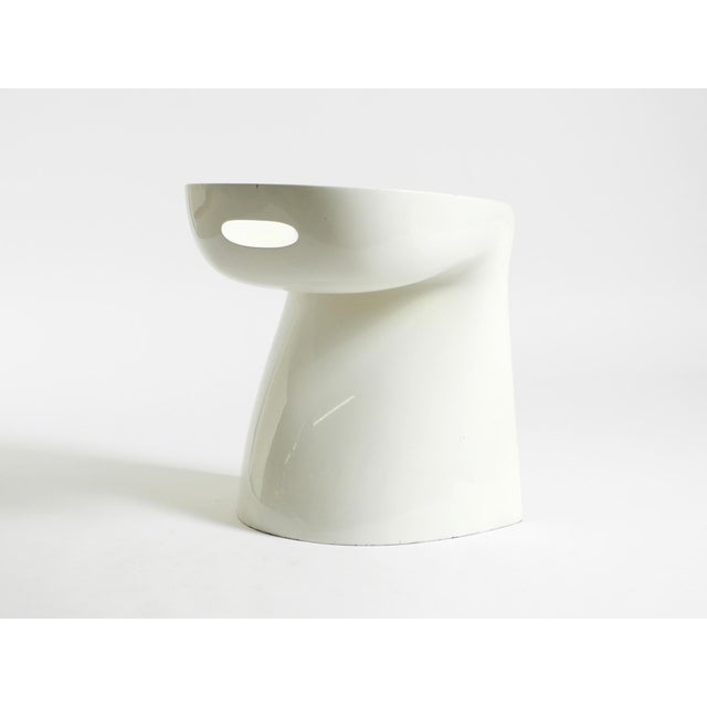 Vintage White Stool by Winfried Staeb, 1970s For Sale - Image 6 of 18
