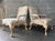 A Pair of Palm Beach Regency Coastal Style Bergere Armchairs by Sherrill Furniture. Circa 1980s For Sale In Miami - Image 6 of 18