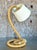 Camel Vintage Boho Twisted Rope Desk Lamp For Sale - Image 8 of 8