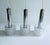 Vintage Brutalist Glass Pendant Lights from Kalmar, 1970s, Set of 3 For Sale - Image 13 of 16
