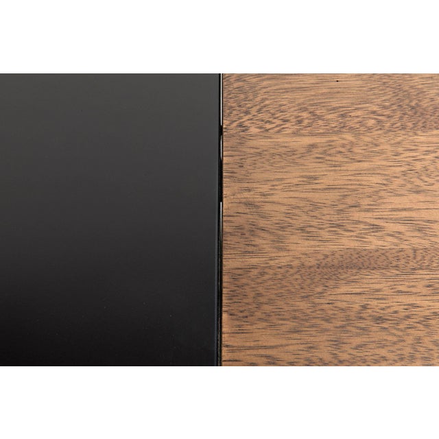 Black NOIR Algeron Desk with Black Metal For Sale - Image 8 of 10