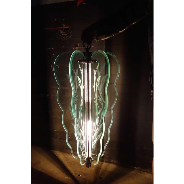 Art Deco Butterfly Chandelier For Sale - Image 7 of 10