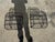 Metal Mid-Century Modern Russell Woodard Sculptura Outdoor Wrought Iron Ottoman/Stool For Sale - Image 7 of 8