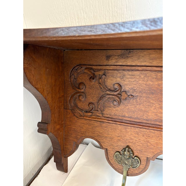 Mid 20th Century Vintage French Carved Wood Coat or Pot Rack For Sale - Image 5 of 12