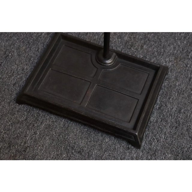 Early 20th Century Iron Fire Tool Set With Cast Brass Owl Form Handles For Sale - Image 14 of 17