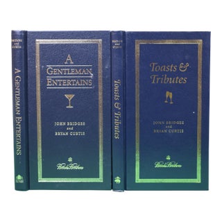"A Gentleman Entertains" and "Toasts & Tributes" Curtis, Bryan and Bridges, John (Nwt) For Sale