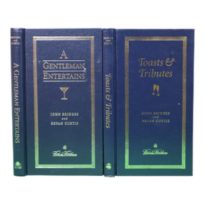 "A Gentleman Entertains" and "Toasts & Tributes" Curtis, Bryan and Bridges, John (Nwt)