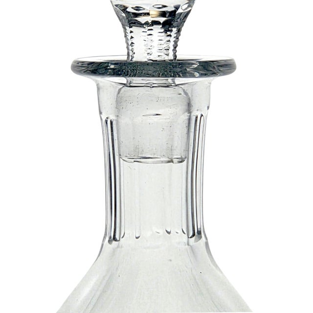 Rogaska Crystal Hamilton Lead Crystal Decanter With Stopper 10.75" For Sale In San Francisco - Image 6 of 11