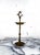 1950s Brass Panchmukhi Diya Oil Lamp For Sale - Image 9 of 11