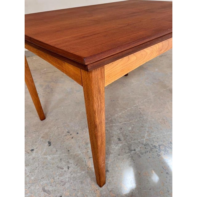 Vintage Teak Dining Table, Denmark For Sale - Image 9 of 11