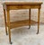 Mid 20th Century Neoclassic French Marquetry Side Table With One Drawer And Wheels 1940s For Sale - Image 5 of 18