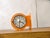 Orange Double-Sided Slave Clock from Citizen, 1980s For Sale - Image 4 of 14
