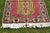 Red 1960s Vintage Turkish Floral Desing Red Handmade Kayseri Rug For Sale - Image 8 of 12