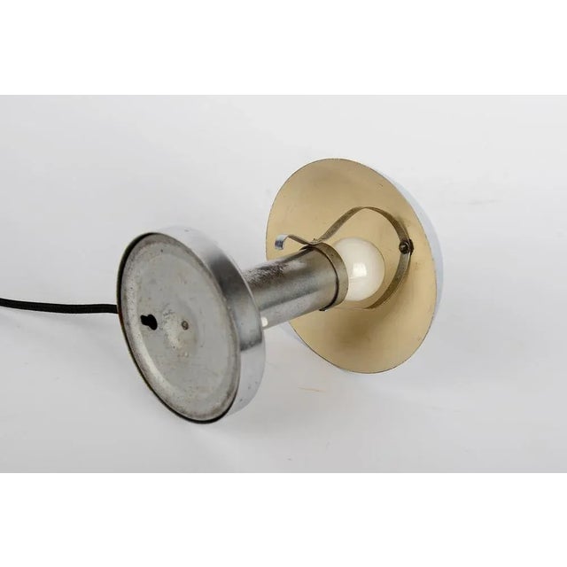 1960s Bauhaus Chromed Table Lamp, 1930s For Sale - Image 5 of 7