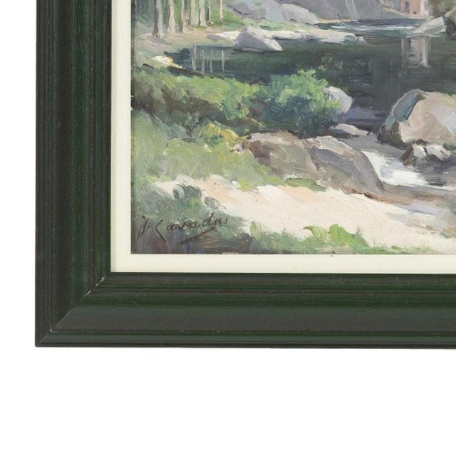 Modern José Cavadas, Caniços, Oil Painting For Sale - Image 3 of 6