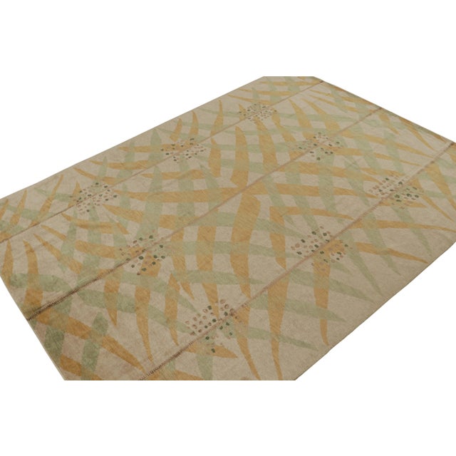 Hand-knotted in wool, this 10x14 rug from the Scandinavian Collection by Rug & Kilim. On the Design: This design enjoys...