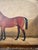 Bay Horse in a Stable, 1900s, Oil Painting on Board For Sale - Image 5 of 7