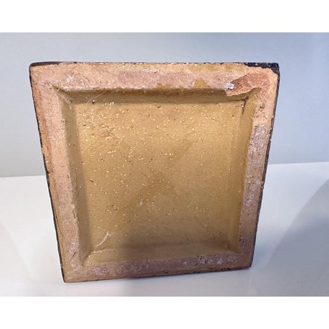 Sculptural Cubic Studio Ceramic Art Jug, Germany, 1940s For Sale - Image 15 of 18