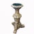 Rustic Polychromed Wood Candleholder, Mid-20th Century For Sale - Image 4 of 10