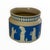 Neoclassical Antique Copeland Late Spode Blue Jasperware Cache Pot Planter Neoclassical Figures C. 1894-1910 For Sale - Image 3 of 8