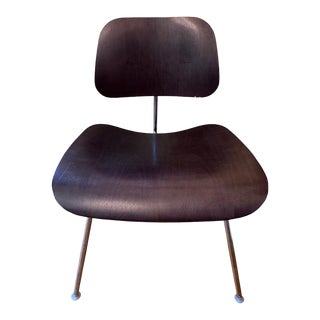 Eames Molded Plywood Dining Chair Metal Base For Sale