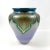 Art Nouveau 1982 Zellique Studio Pulled Feather Art Glass/Blown Glass Vase by Joseph Morel For Sale - Image 3 of 7