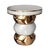 Metal "Gradino" Side Table With Bronze and Stainless Steel, Handmade For Sale - Image 7 of 8