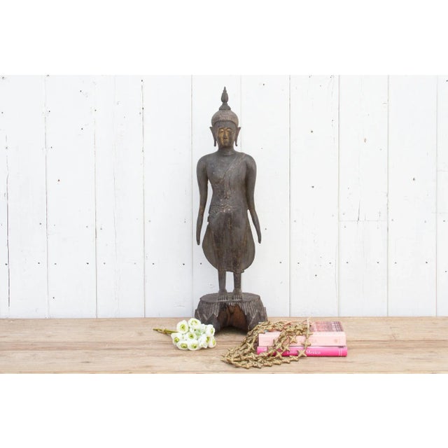 Tall 19th Century Burmese Buddha For Sale - Image 11 of 11