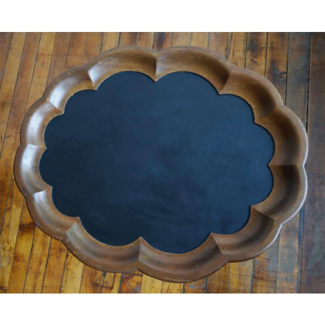 English Antique English Table - Faux Bamboo For Sale - Image 3 of 5