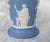 English Vintage Wedgwood Blue Jasperware Bud Vase - "Venus & Cupid" For Sale - Image 3 of 13