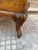 Brown Art Deco Italian Bedside Tables with Marble Top, 1940, Set of 2 For Sale - Image 8 of 10