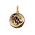 David Yurman 18k Yellow Gold 0.03ct Round Diamond Pisces Amulet Charm Pendant For Sale In Houston - Image 6 of 8