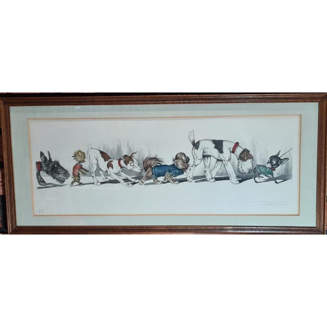 Boris O Klein, Dogs, 1960s, Wood & Paper For Sale - Image 18 of 18