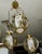 Trio (3) Mid-Century Hollywood Regency Pierced Brass Cluster Pendant Chandelier $4,500 For Sale - Image 13 of 18