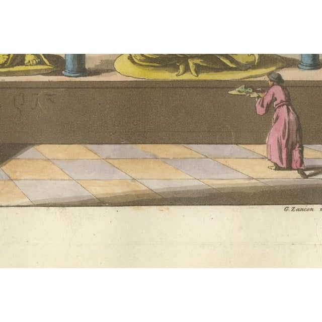 Ferrario, Chinese Religious Figures and Temple Statues Costumes, 1815, Print For Sale - Image 10 of 14