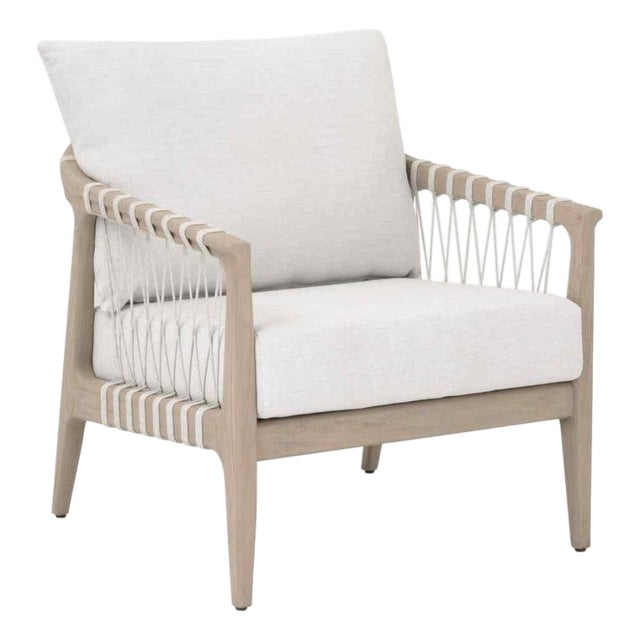 Pacific Olefin Fabric Outdoor Club Chair by Essentials for Living For Sale