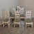 Set of 6 Antique Rustic French Gothic Whitewashed Dining Chairs For Sale In Dallas - Image 6 of 12