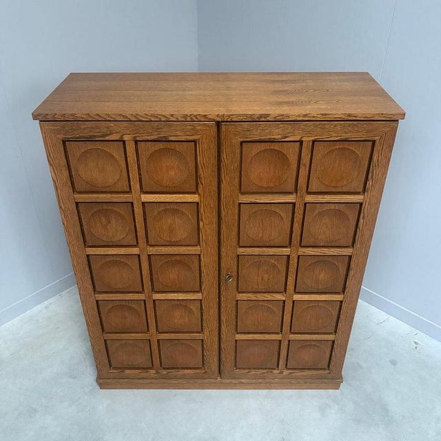 Vintage Brutalist Style Highboard by Bartels, 1970s For Sale - Image 9 of 16