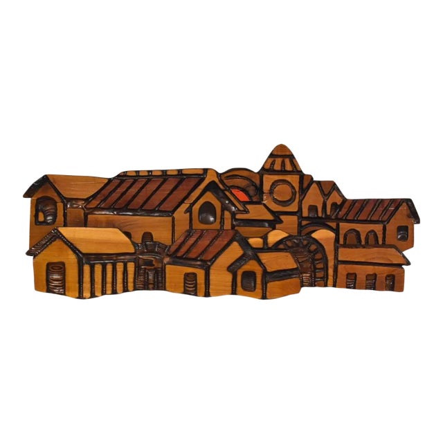 1970s Impressionist Sculpted Wall Art For Sale