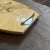 1950s Mid-Century Modern Brass and Lacquered Wood Italian Serving Tray For Sale - Image 10 of 12