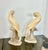 Pair Italian Alabaster Parrot Bird Sculptures - Mid Century For Sale In Palm Springs - Image 6 of 18