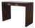 Henredon Oak Campaign Style 1 Drawer Writing Desk For Sale