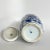 Vintage Blue & White Chinoiserie Lidded Ginger Jar Floral Chinese Guan-Style Porcelain For Sale - Image 9 of 11