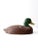 Vintage Cork Wood Mallard Duck Decoy For Sale - Image 13 of 13