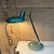 AMBIANIC presents 1960s Green Desk Lamp Space Age Boomerang in the Style of Luis Pérez de la Oliva for Fase from Madrid,...