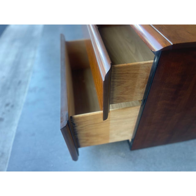Vintage Lane Altavista Two Drawer Nightstands, Mid Century Modern, a Pair For Sale - Image 11 of 16