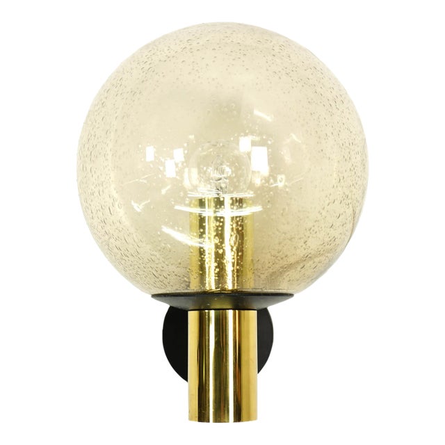 Glass Sconces from Limburg, 1970s, Set of 2 For Sale