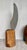 Vintage Modern Granite Brass and Wood Abstract Minimalist Sculpture For Sale - Image 4 of 9