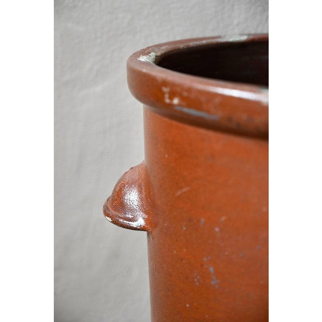 1950s Glazed Stoneware Jar, 1950s For Sale - Image 5 of 13